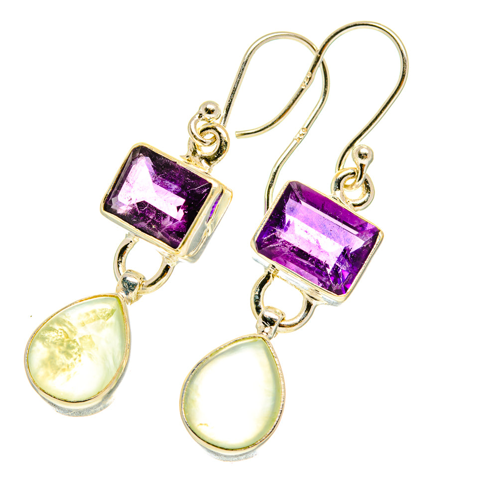 Prehnite Earrings handcrafted by Anasilvercos - EARR417352