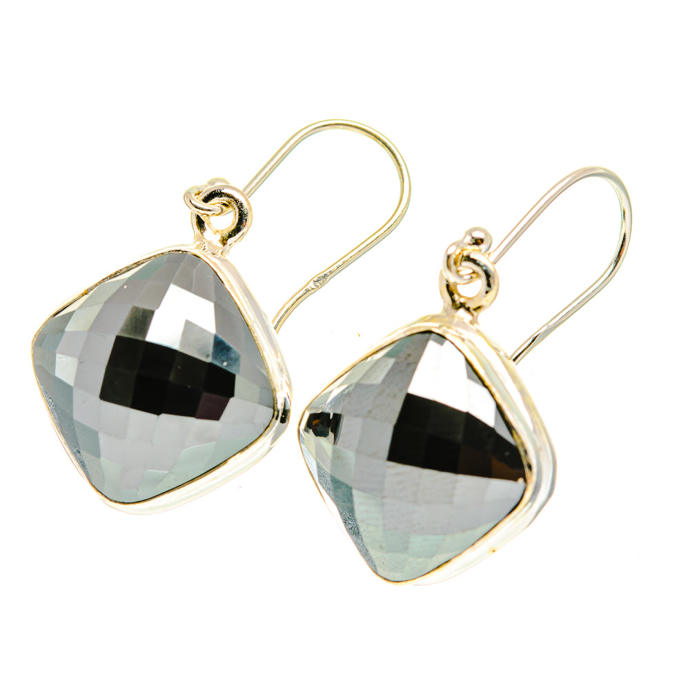 Hematite Earrings handcrafted by Anasilvercos - EARR417362