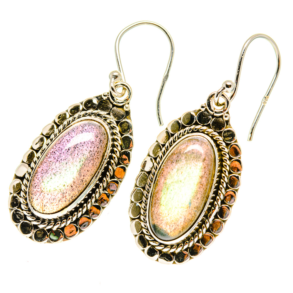 Labradorite Earrings handcrafted by Anasilvercos - EARR417366