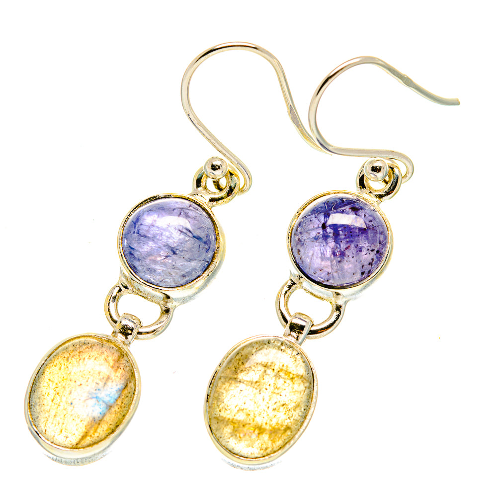 Labradorite Earrings handcrafted by Anasilvercos - EARR417369