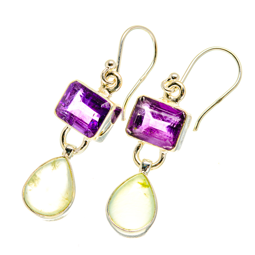 Prehnite Earrings handcrafted by Anasilvercos - EARR417370