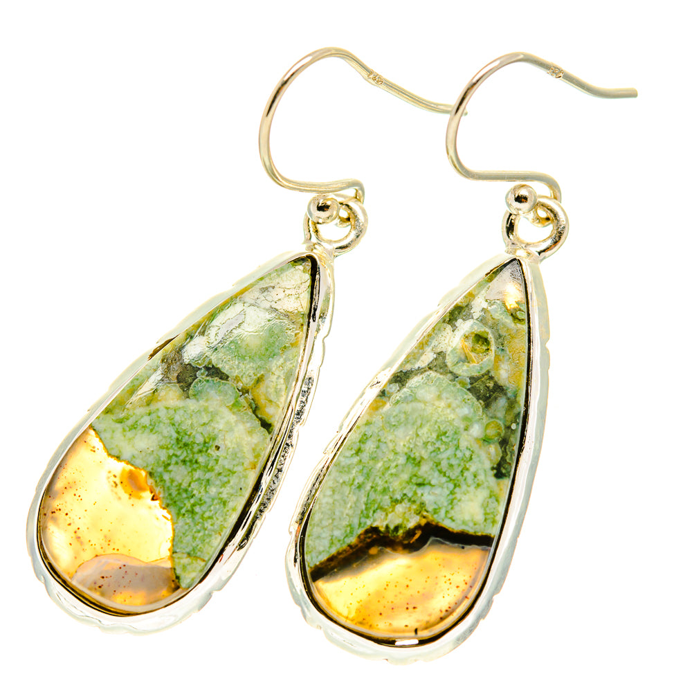 Rainforest Opal Earrings handcrafted by Anasilvercos - EARR417405
