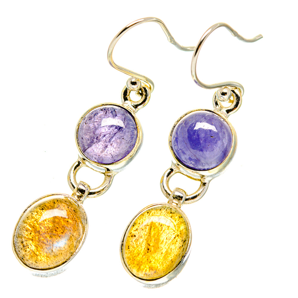 Labradorite Earrings handcrafted by Anasilvercos - EARR417418