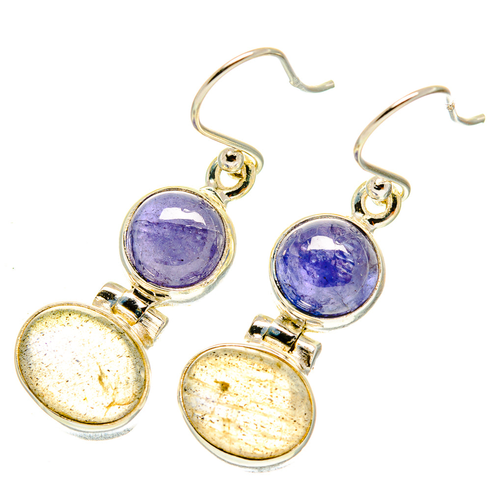 Labradorite Earrings handcrafted by Anasilvercos - EARR417423