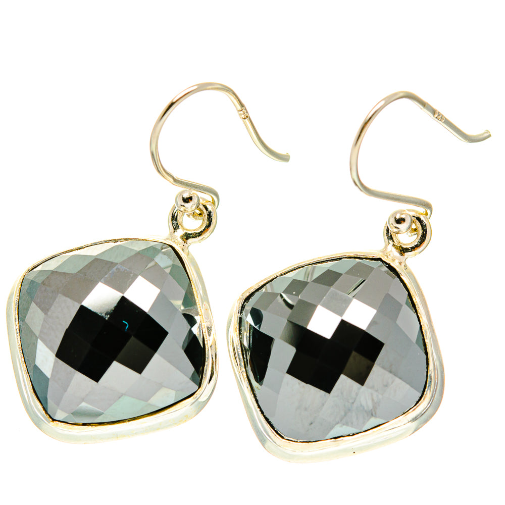 Hematite Earrings handcrafted by Anasilvercos - EARR417444