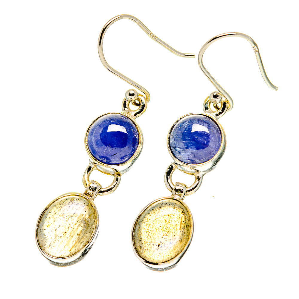 Labradorite Earrings handcrafted by Anasilvercos - EARR417467