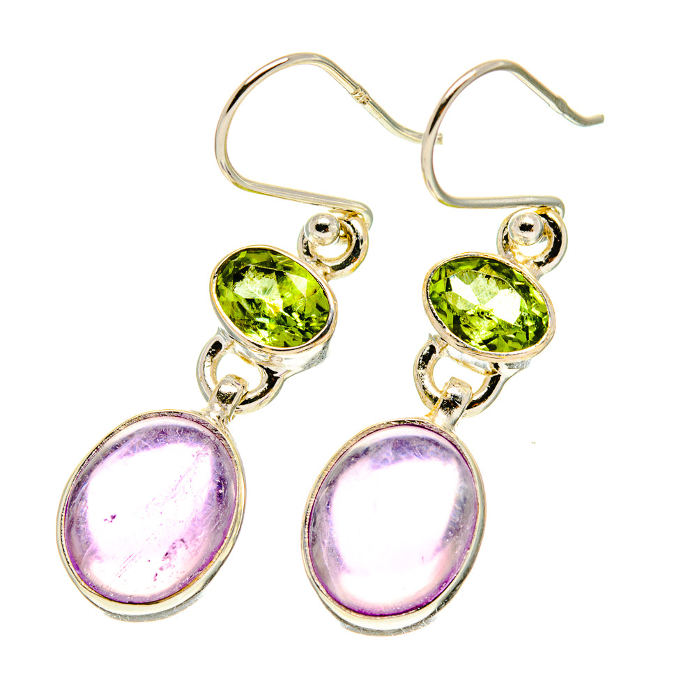 Amethyst Earrings handcrafted by Anasilvercos - EARR417468