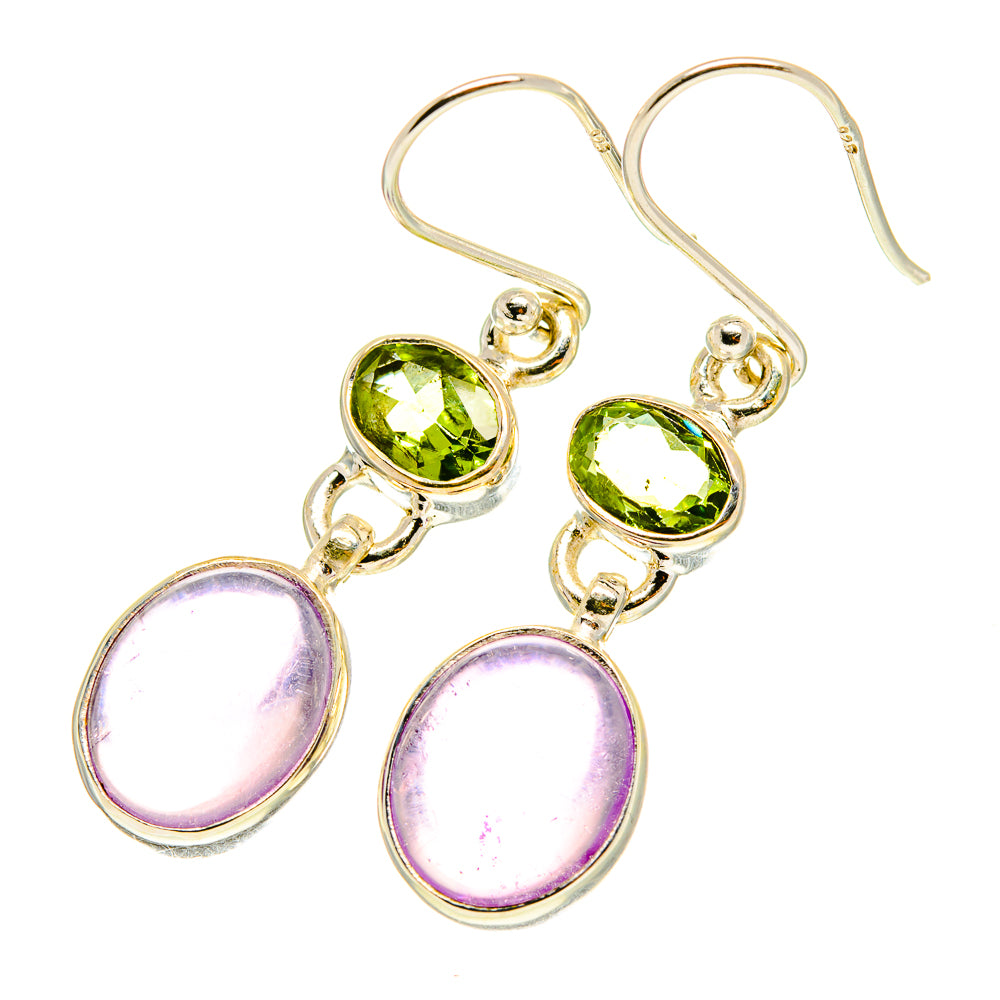 Amethyst Earrings handcrafted by Anasilvercos - EARR417554