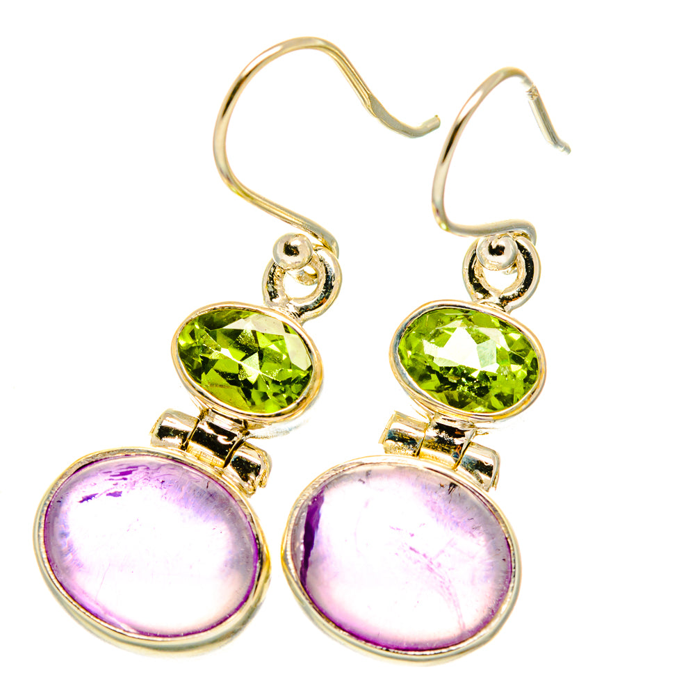 Amethyst Earrings handcrafted by Anasilvercos - EARR417596