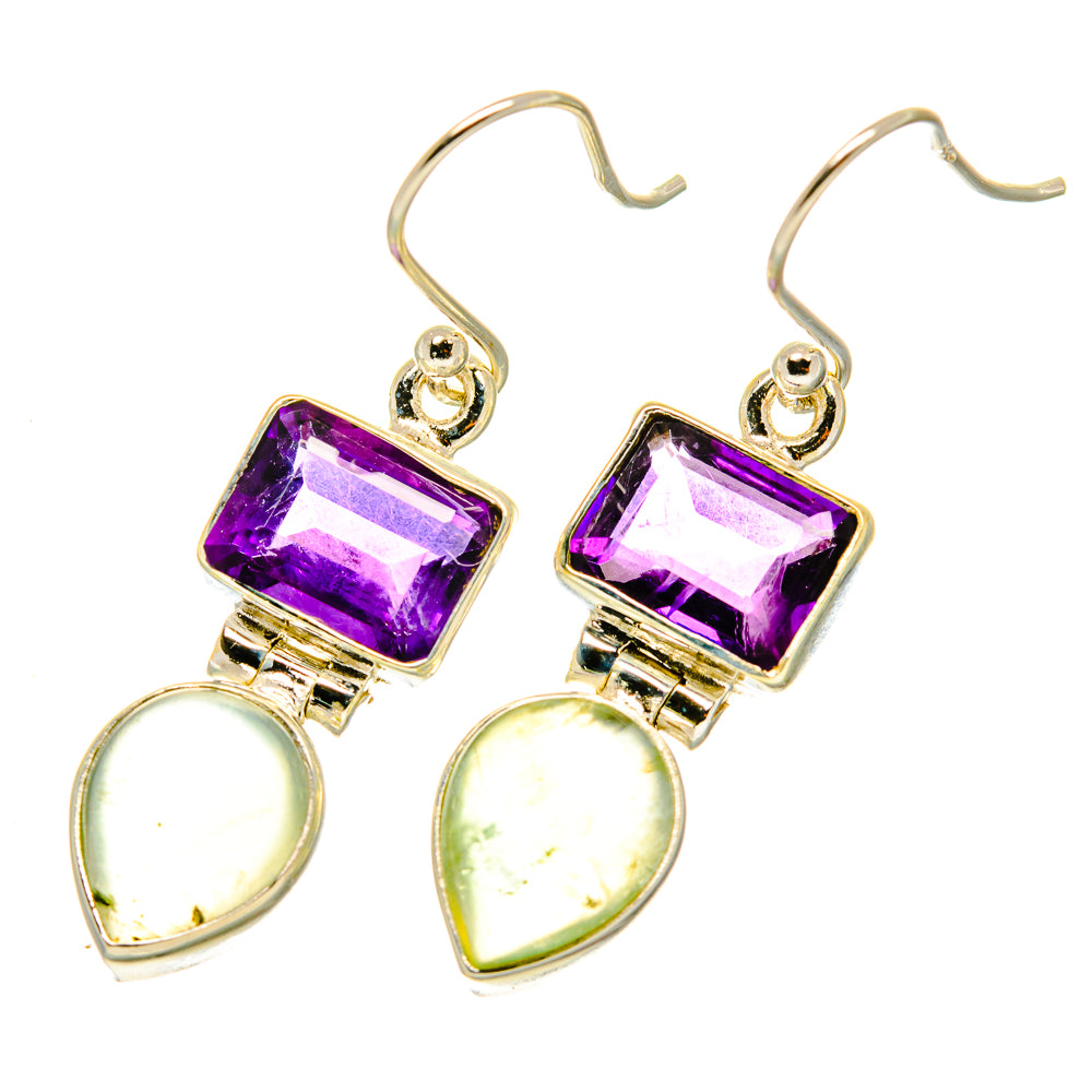 Prehnite Earrings handcrafted by Anasilvercos - EARR417628