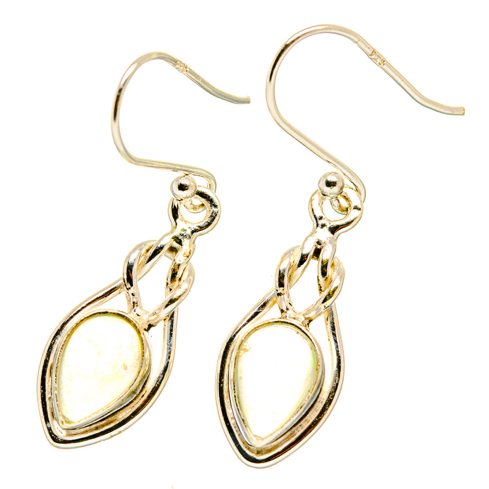 Ethiopian Opal Earrings handcrafted by Anasilvercos - EARR417722