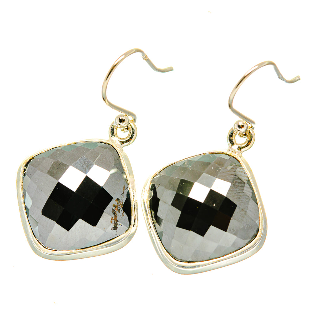 Hematite Earrings handcrafted by Anasilvercos - EARR417730