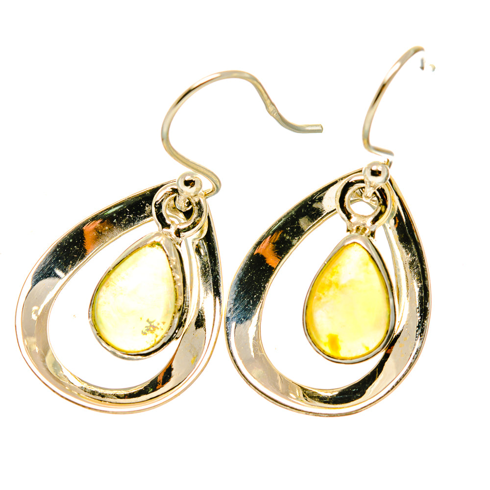 Ethiopian Opal Earrings handcrafted by Anasilvercos - EARR417744