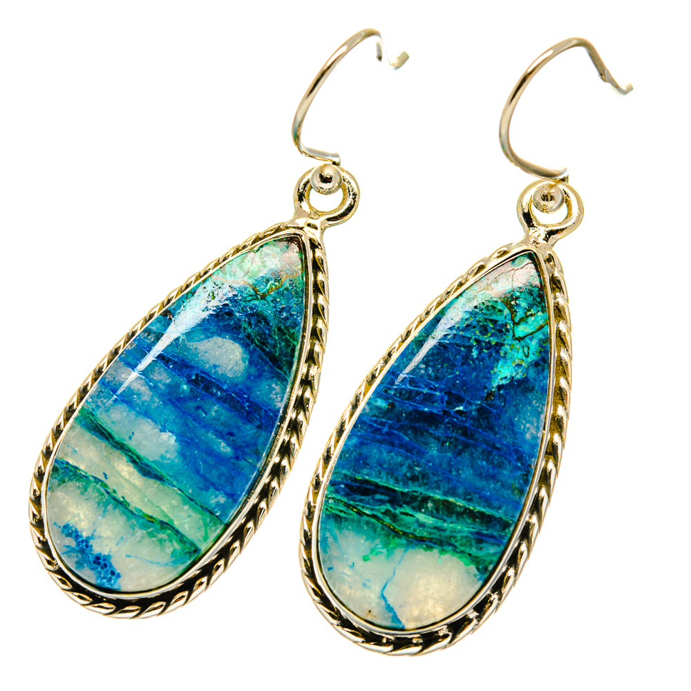 Apatite Earrings handcrafted by Anasilvercos - EARR417771