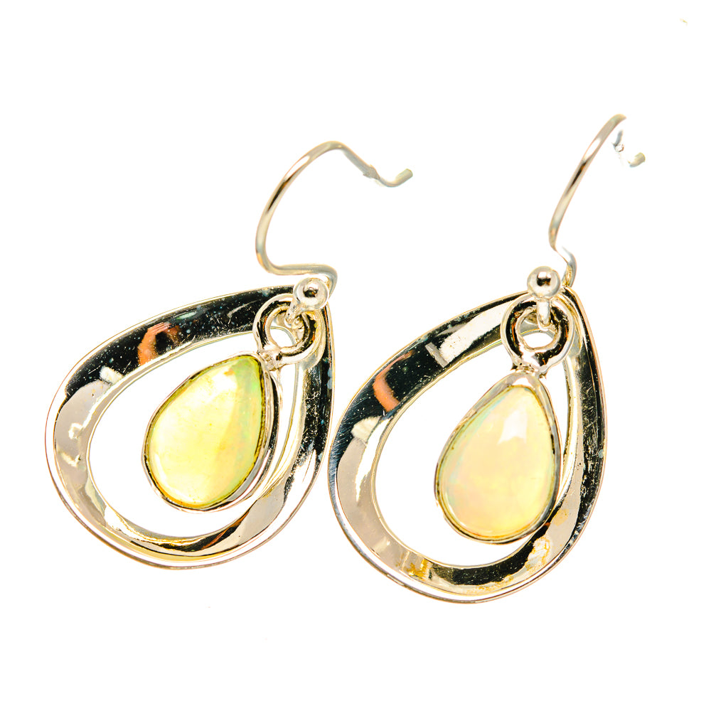 Ethiopian Opal Earrings handcrafted by Anasilvercos - EARR417790