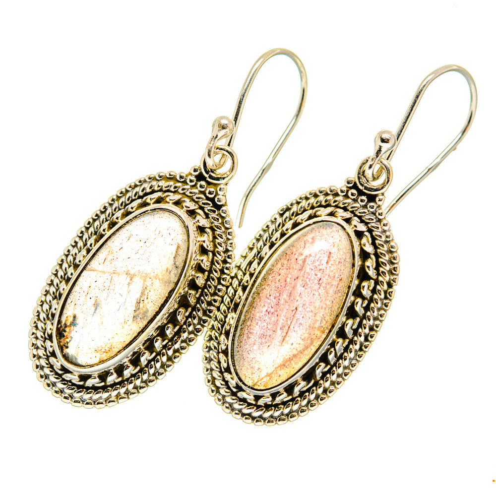 Labradorite Earrings handcrafted by Anasilvercos - EARR417794