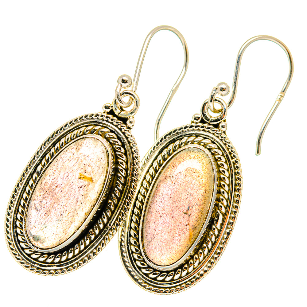 Labradorite Earrings handcrafted by Anasilvercos - EARR417799