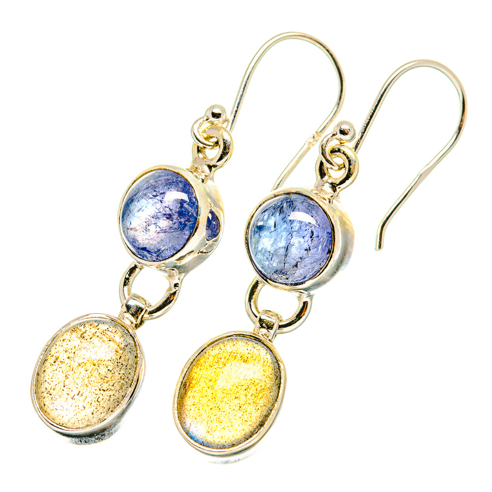 Labradorite Earrings handcrafted by Anasilvercos - EARR417822