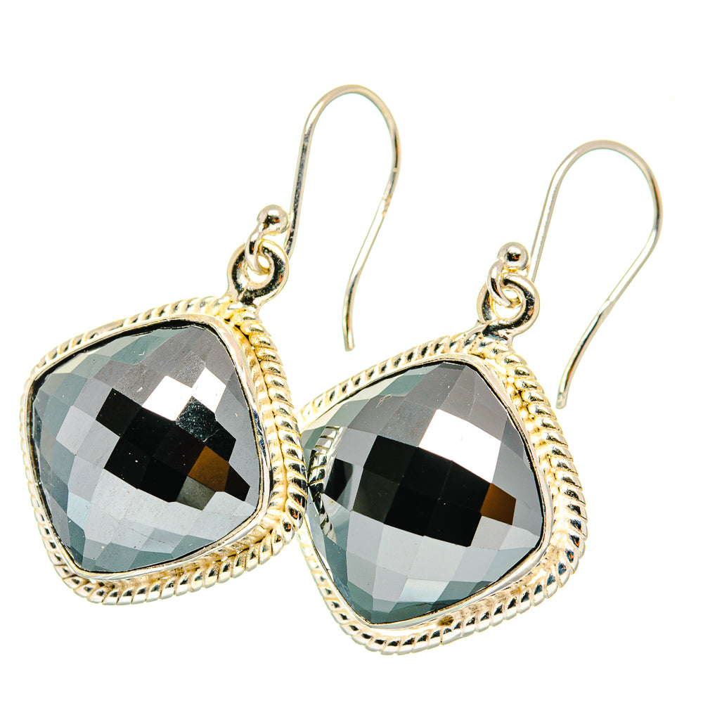 Hematite Earrings handcrafted by Anasilvercos - EARR417827