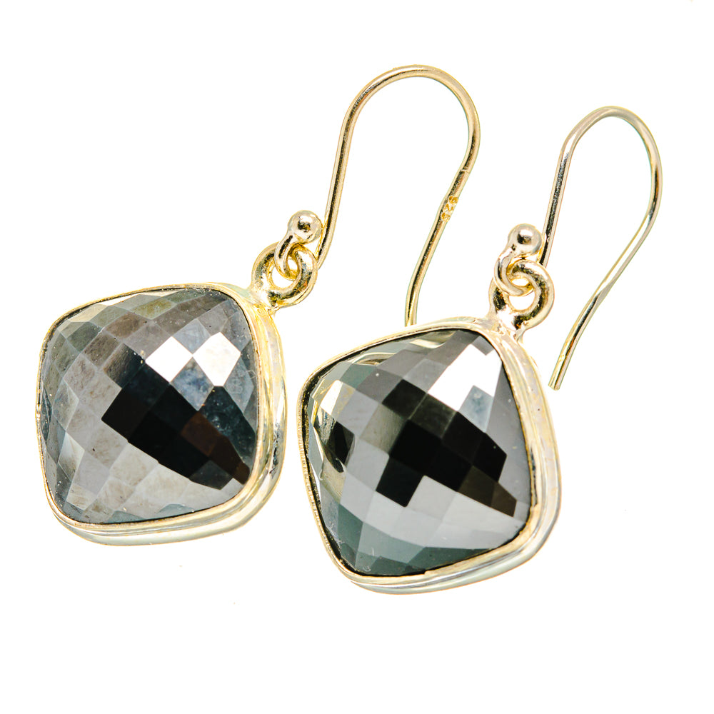 Hematite Earrings handcrafted by Anasilvercos - EARR417832