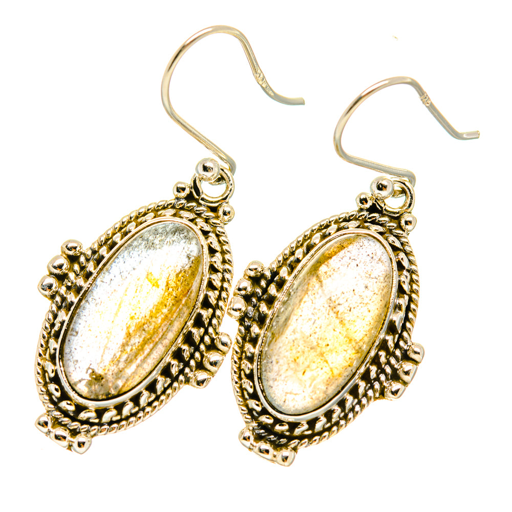 Labradorite Earrings handcrafted by Anasilvercos - EARR417846