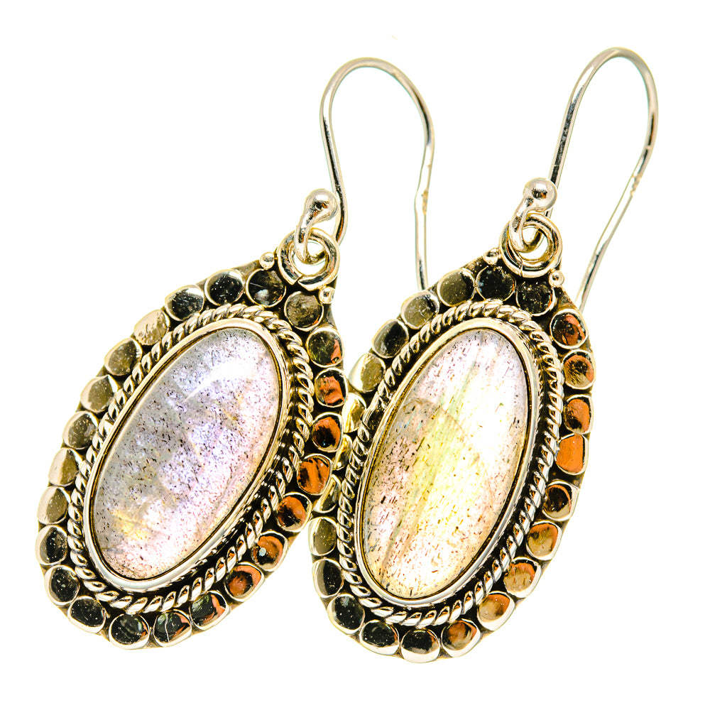Labradorite Earrings handcrafted by Anasilvercos - EARR417852