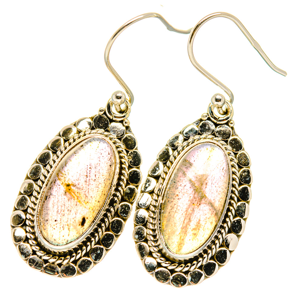 Labradorite Earrings handcrafted by Anasilvercos - EARR417854