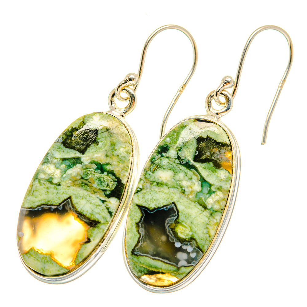 Rainforest Opal Earrings handcrafted by Anasilvercos - EARR417857