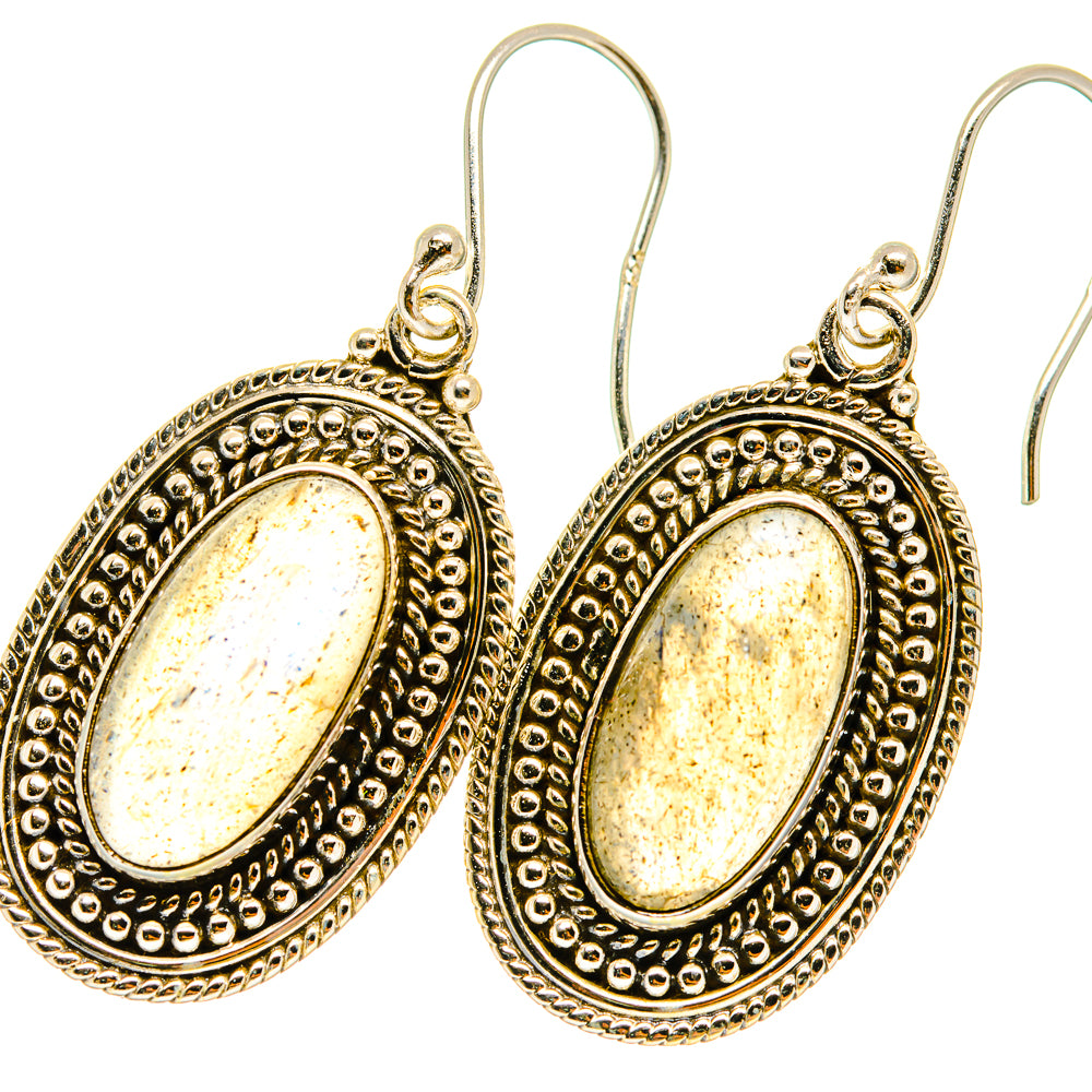 Labradorite Earrings handcrafted by Anasilvercos - EARR417873