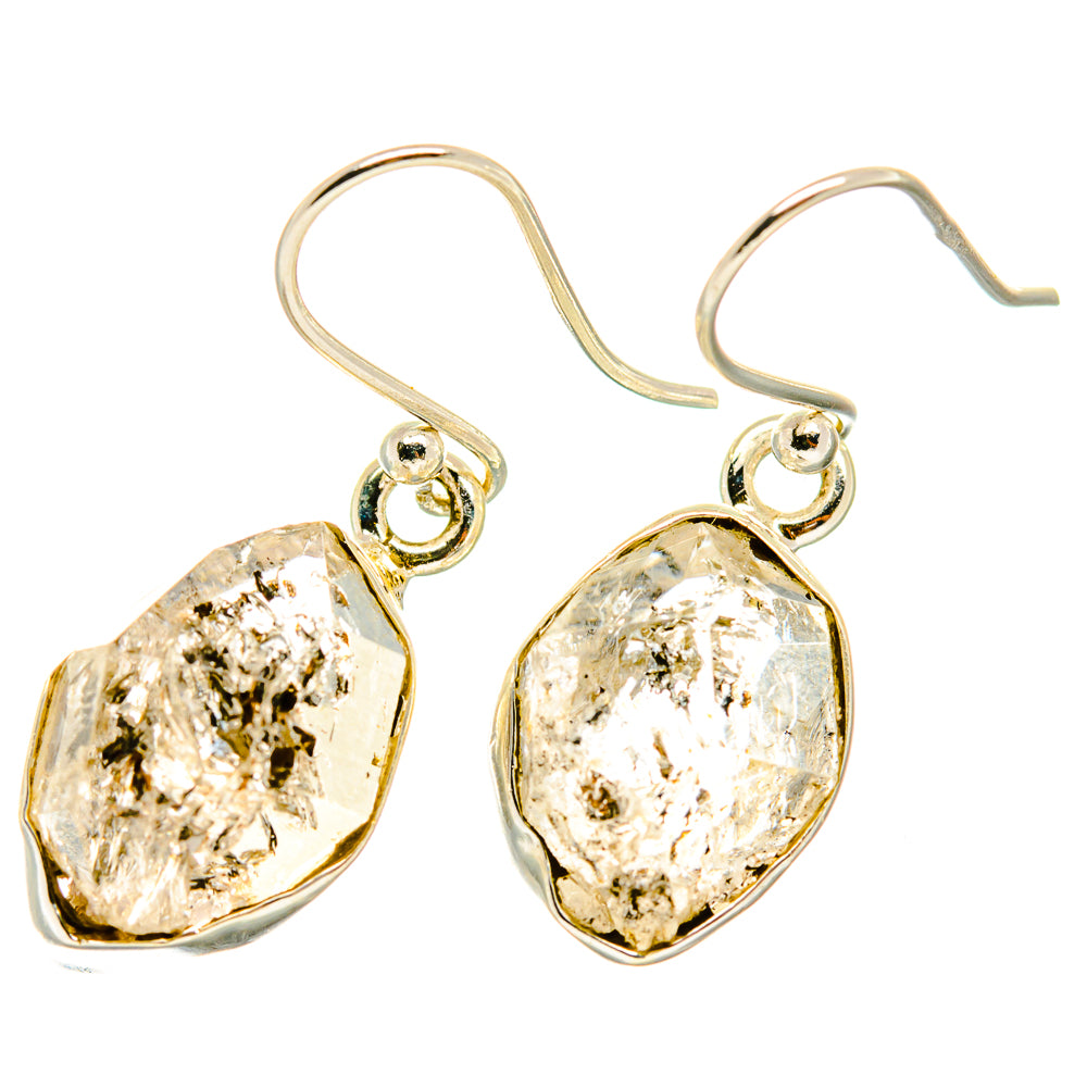 Herkimer Diamond Earrings handcrafted by Anasilvercos - EARR417934