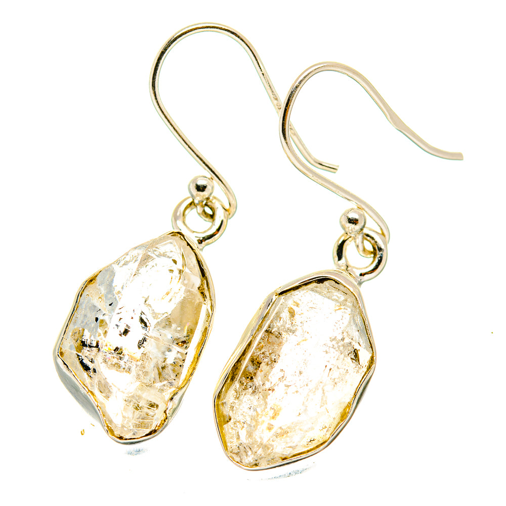 Herkimer Diamond Earrings handcrafted by Anasilvercos - EARR417950
