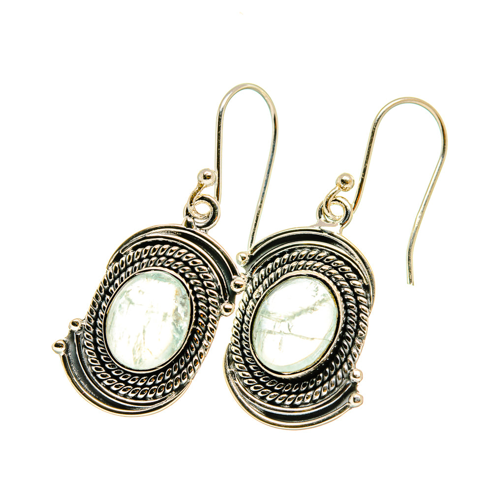 Aquamarine Earrings handcrafted by Anasilvercos - EARR418085
