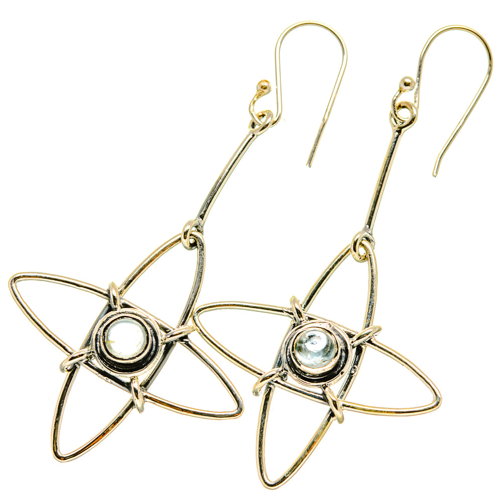 Blue Topaz Earrings handcrafted by Anasilvercos - EARR418134