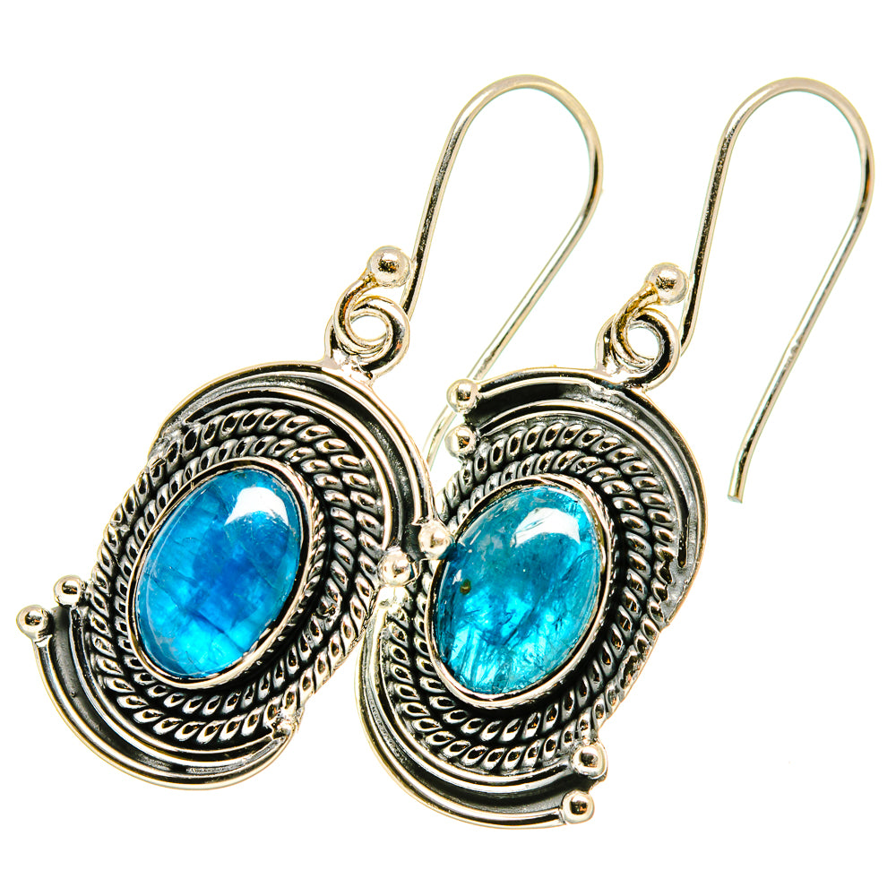 Apatite Earrings handcrafted by Anasilvercos - EARR418169