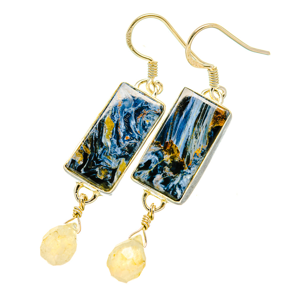 Pietersite Earrings handcrafted by Anasilvercos - EARR418178