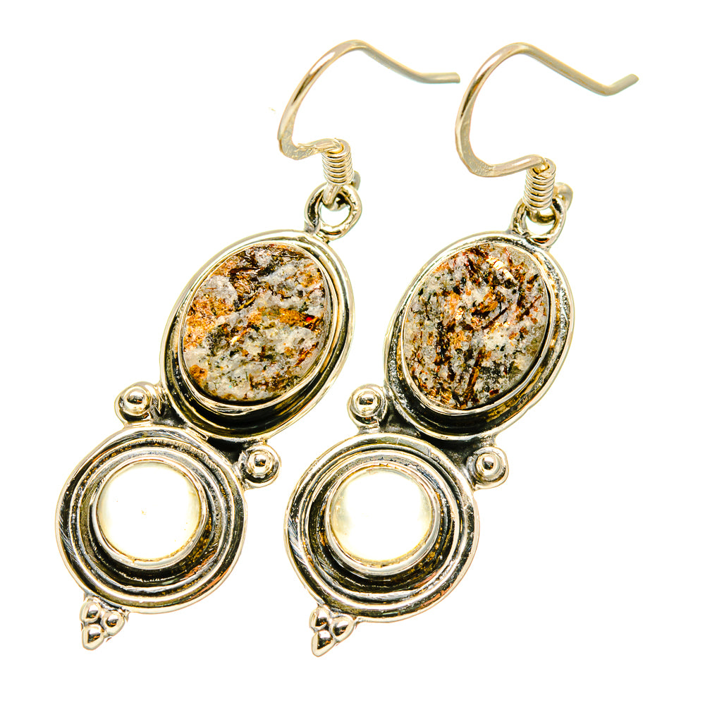Astrophyllite Earrings handcrafted by Anasilvercos - EARR418190