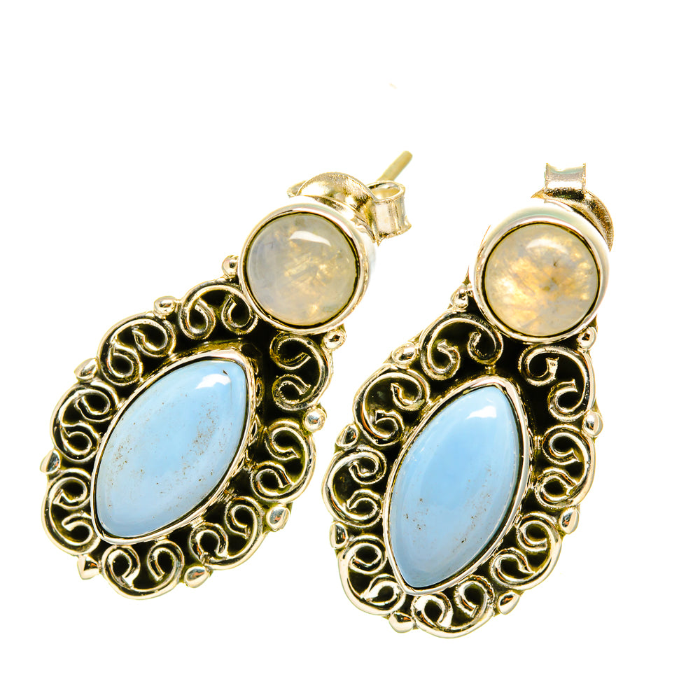 Owyhee Opal Earrings handcrafted by Anasilvercos - EARR418197