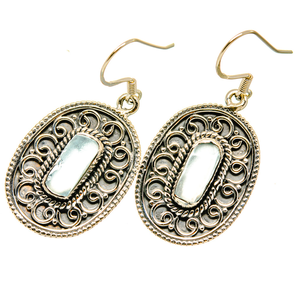 Aquamarine Earrings handcrafted by Anasilvercos - EARR418241