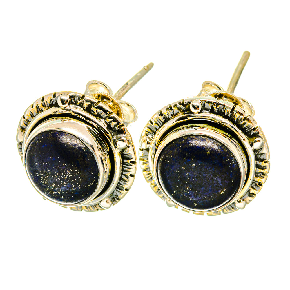 Lapis Lazuli Earrings handcrafted by Anasilvercos - EARR418323