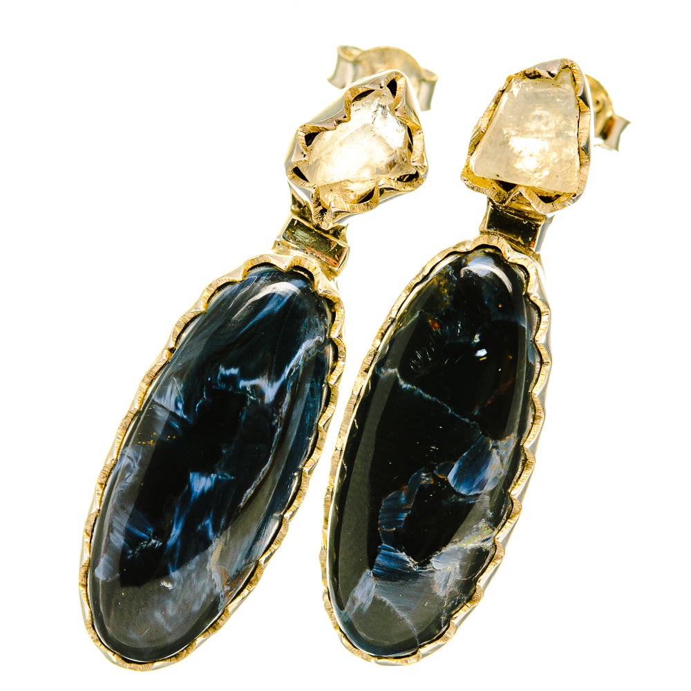 Pietersite Earrings handcrafted by Anasilvercos - EARR418351