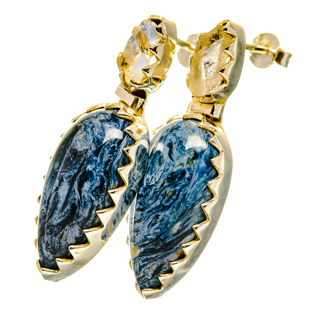Pietersite Earrings handcrafted by Anasilvercos - EARR418415