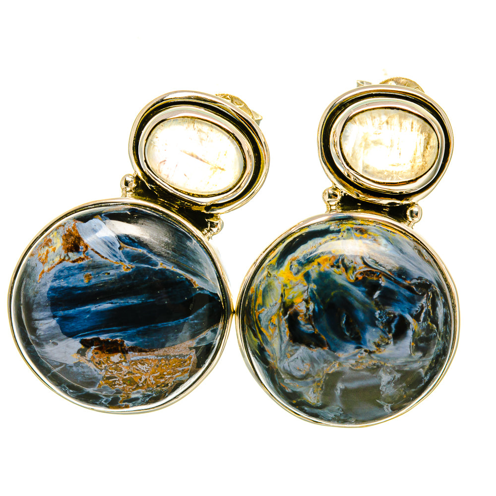 Pietersite Earrings handcrafted by Anasilvercos - EARR418435