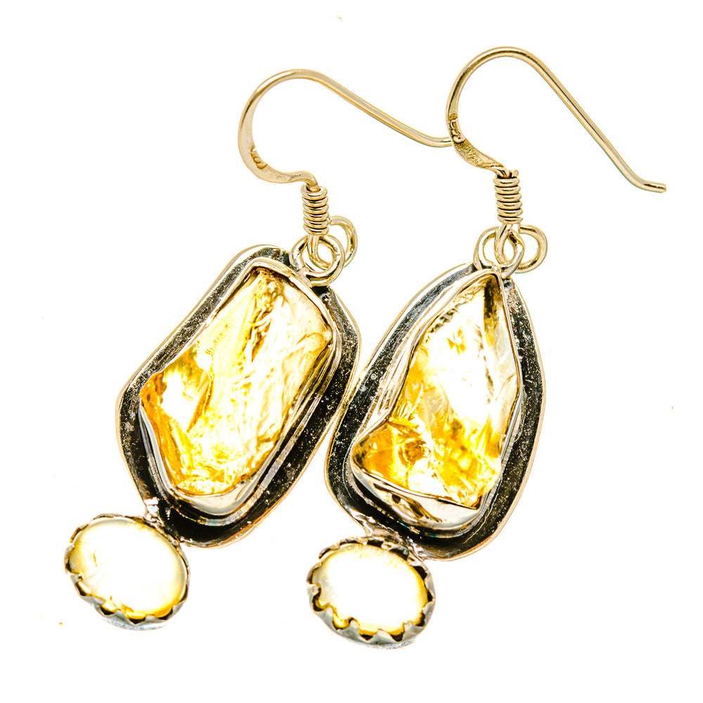 Citrine Earrings handcrafted by Anasilvercos - EARR418459