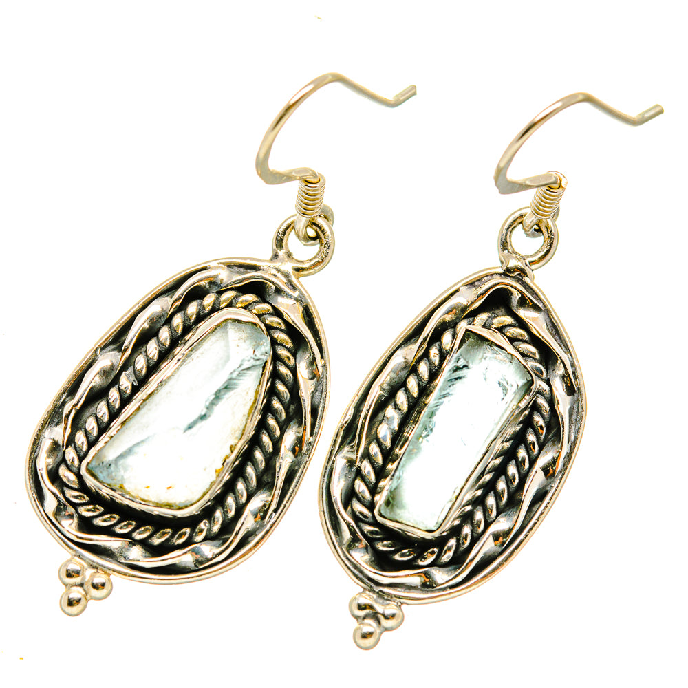 Aquamarine Earrings handcrafted by Anasilvercos - EARR418470