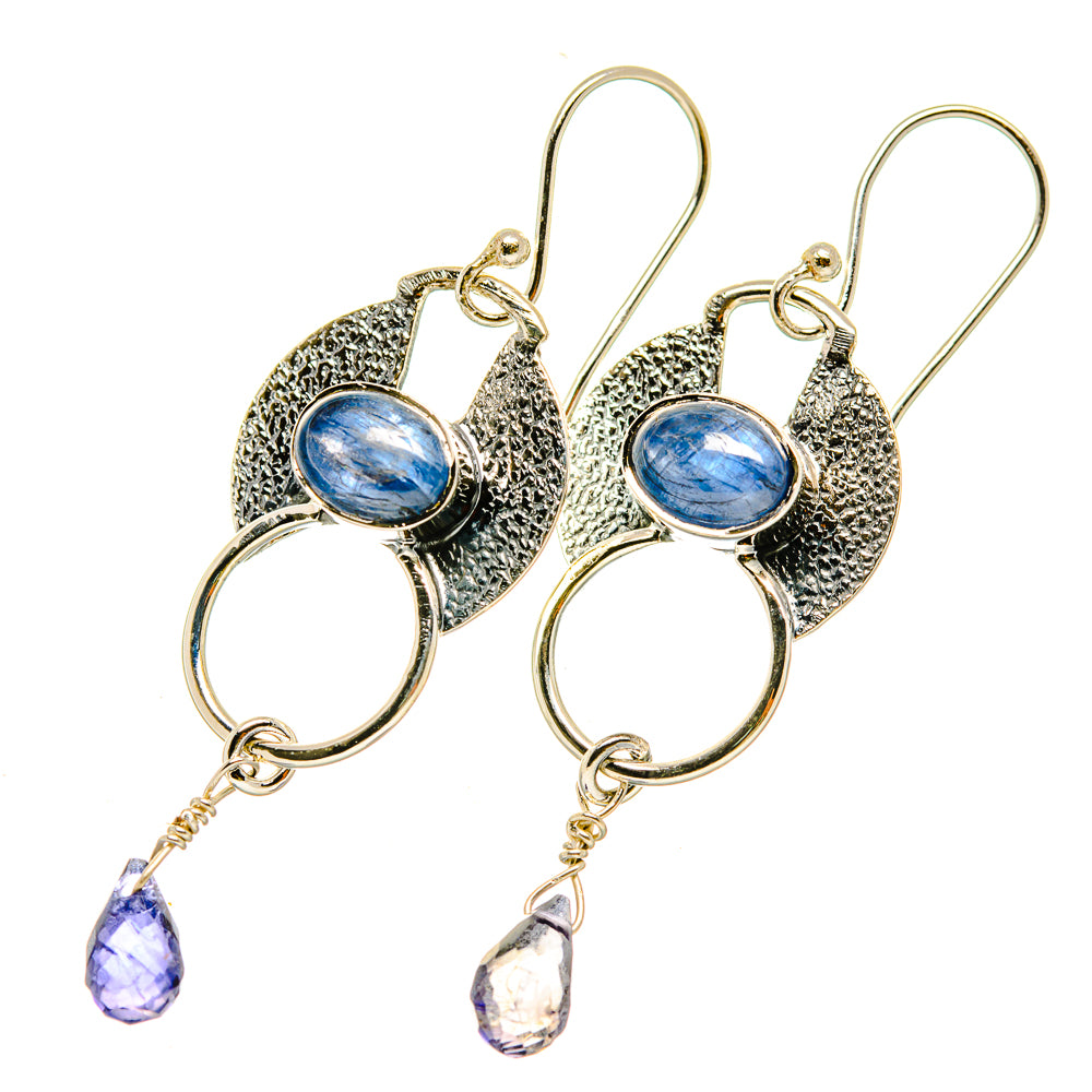 Kyanite Earrings handcrafted by Anasilvercos - EARR418485