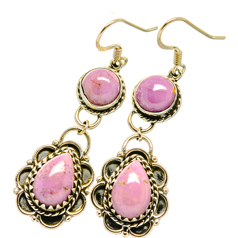 Phosphosiderite Earrings handcrafted by Anasilvercos - EARR418492