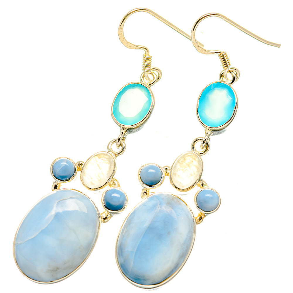 Owyhee Opal Earrings handcrafted by Anasilvercos - EARR418507