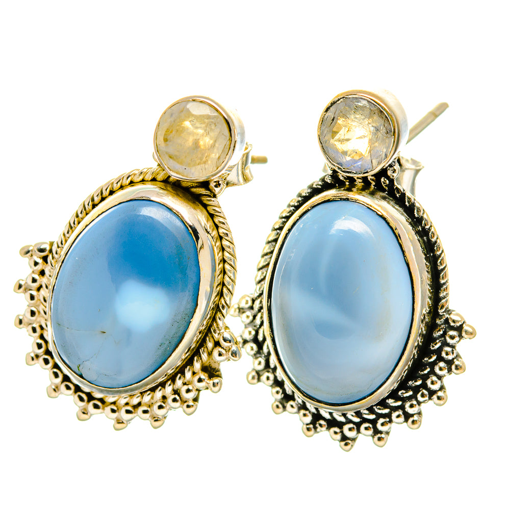 Owyhee Opal Earrings handcrafted by Anasilvercos - EARR418553