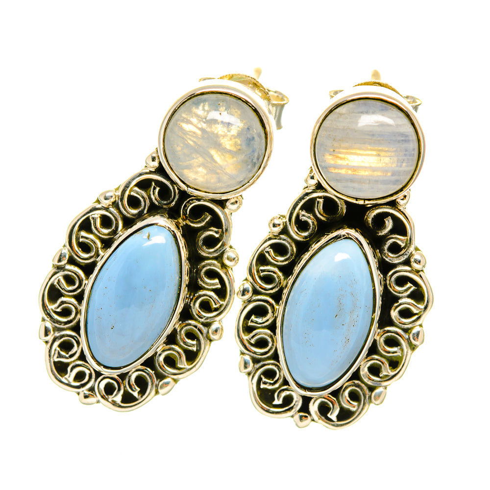 Owyhee Opal Earrings handcrafted by Anasilvercos - EARR418555