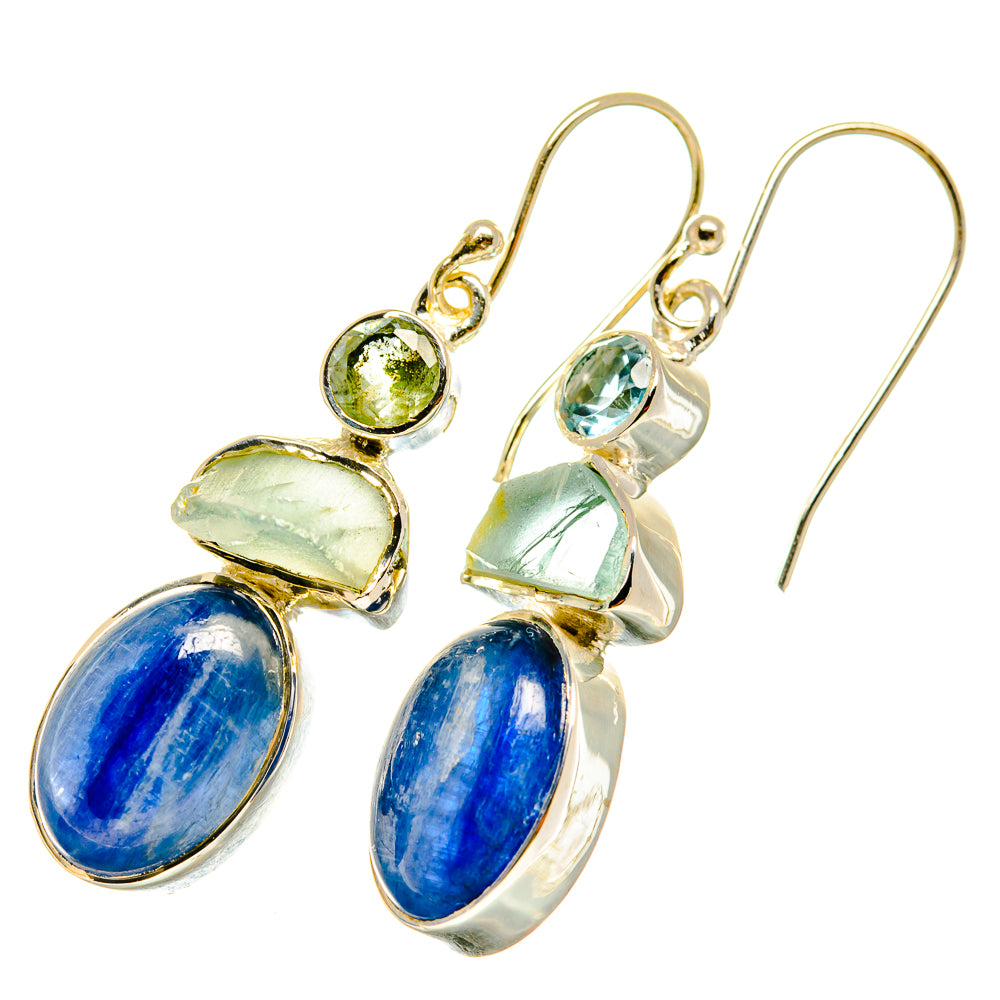 Kyanite Earrings handcrafted by Anasilvercos - EARR418560